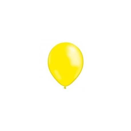Ballonger Gula Metallic (100 pack)