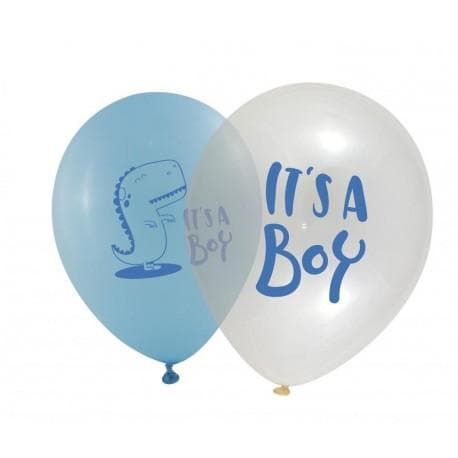 Latexballonger - It's a Boy Dinosaur 10-pack