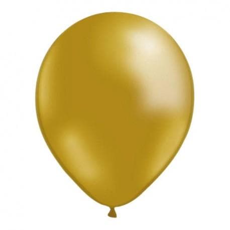 Ballonger Guld metallic (10 pack)