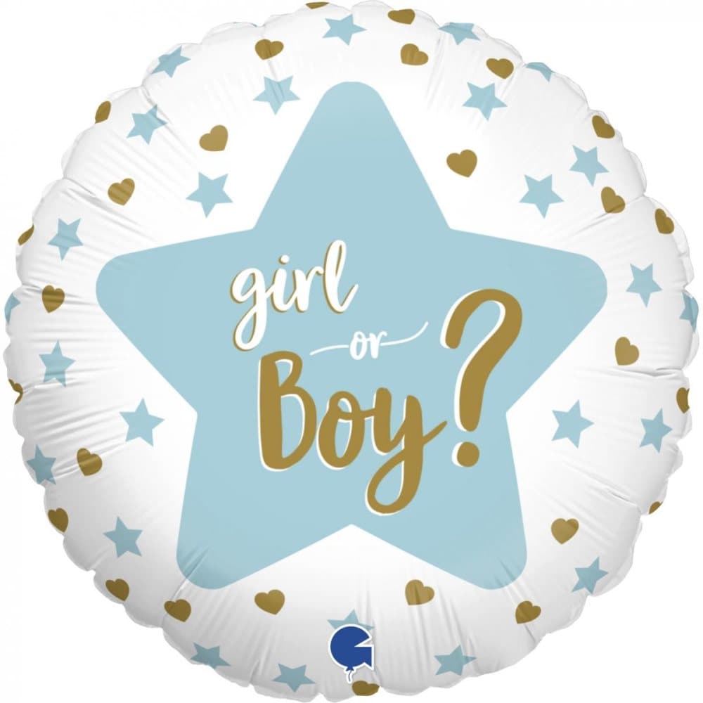 Gender Reveal, Babyshower Ballong - Ballongkungen