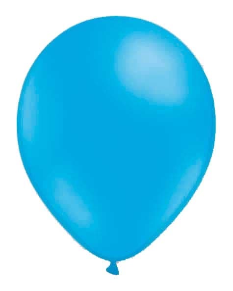 Latex Balloon Light Blue 25 kpl - The Balloon King