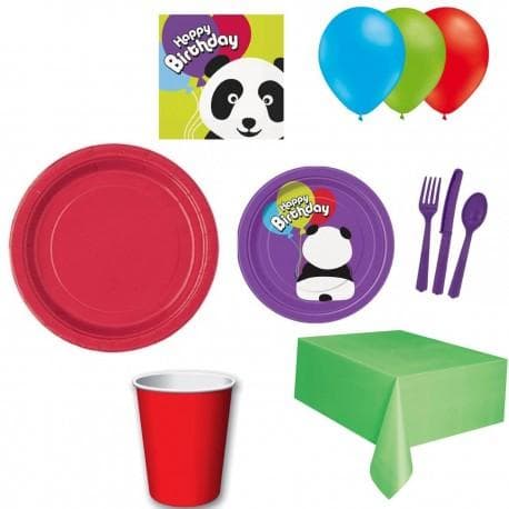 Dukningsset -Happy Birthday Panda