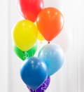 Miniatyrbild 1 av 2: Ballongbukett Rainbow - Ballongkungen