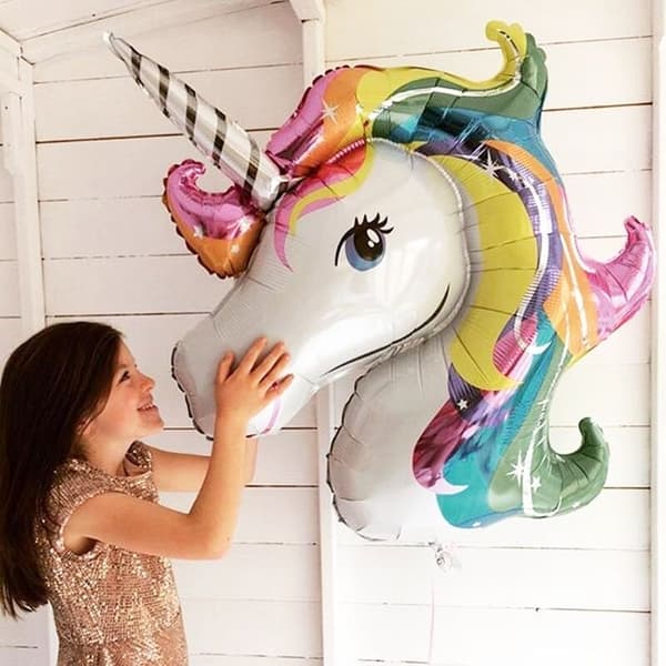 Folieballong / Ballong - Unicorn / Enhörning - 88x108cm