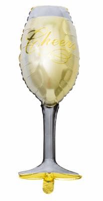 Folieballong Vinglas, 93 cm