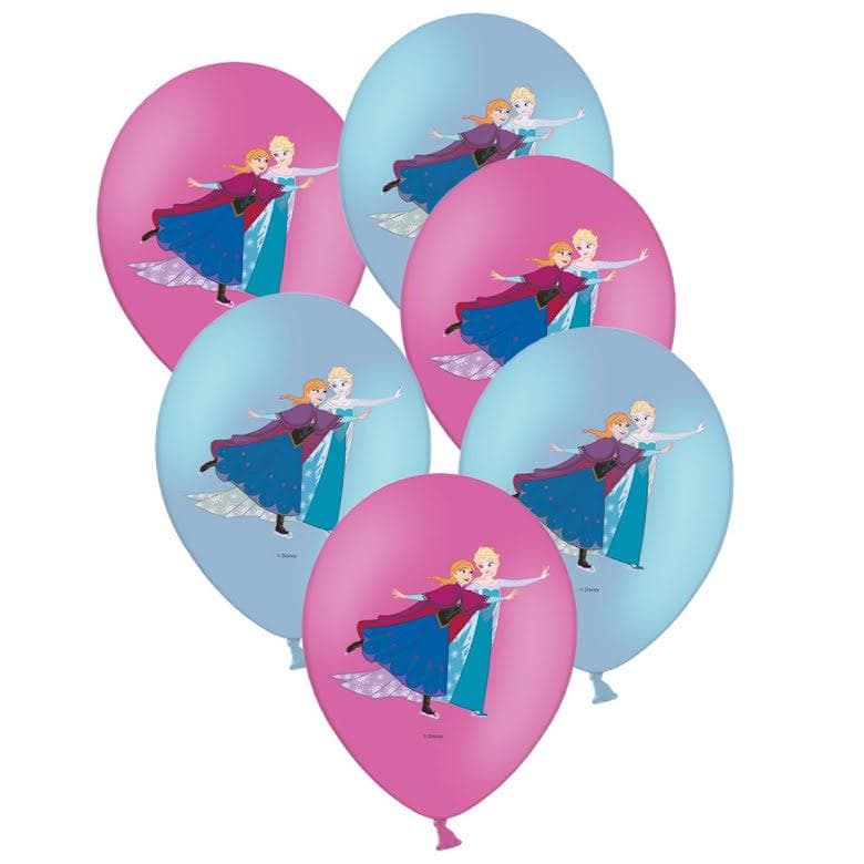 Ballonger Frost - 27,5 cm - 6 st - Elsa och Anna