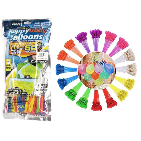 Automatisk genopfyldning inklusive over 100 vandballoner