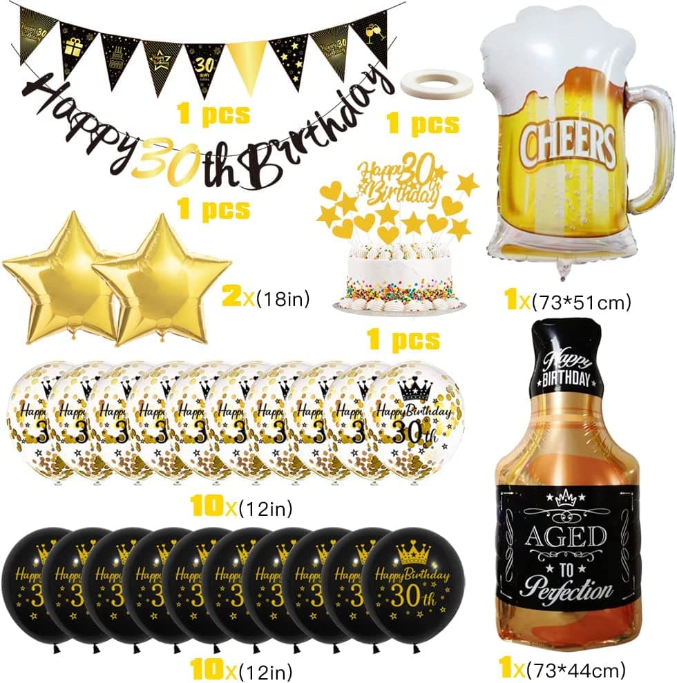 ballongbåge kit/ Happy Birthday 1