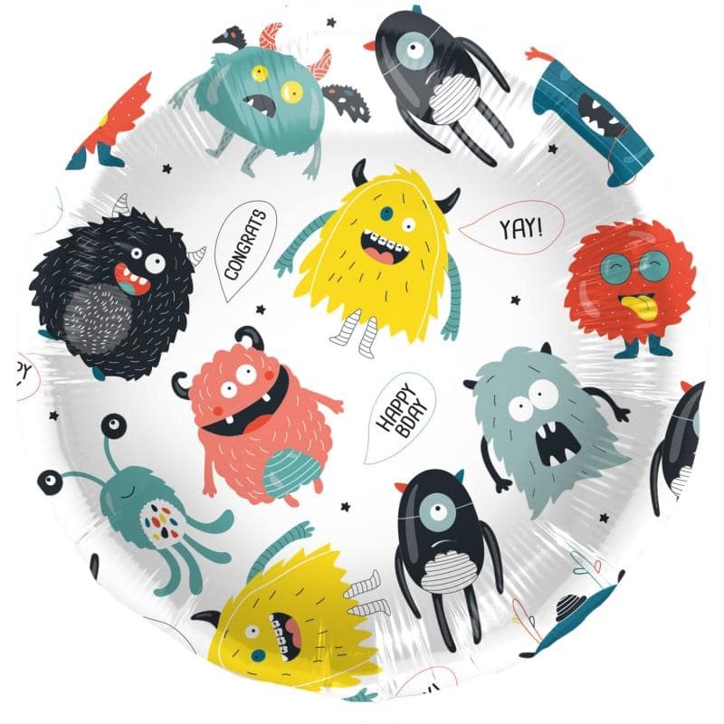 Folieballong Monster Bash - 45 cm