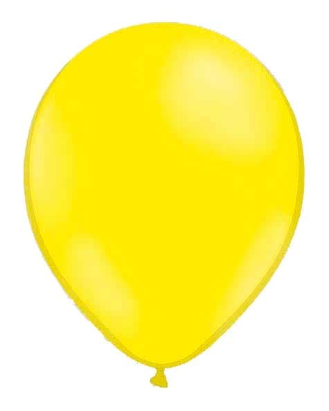 Latexballonger Ljusgul 10-Pack, 30 cm - Ballongkungen