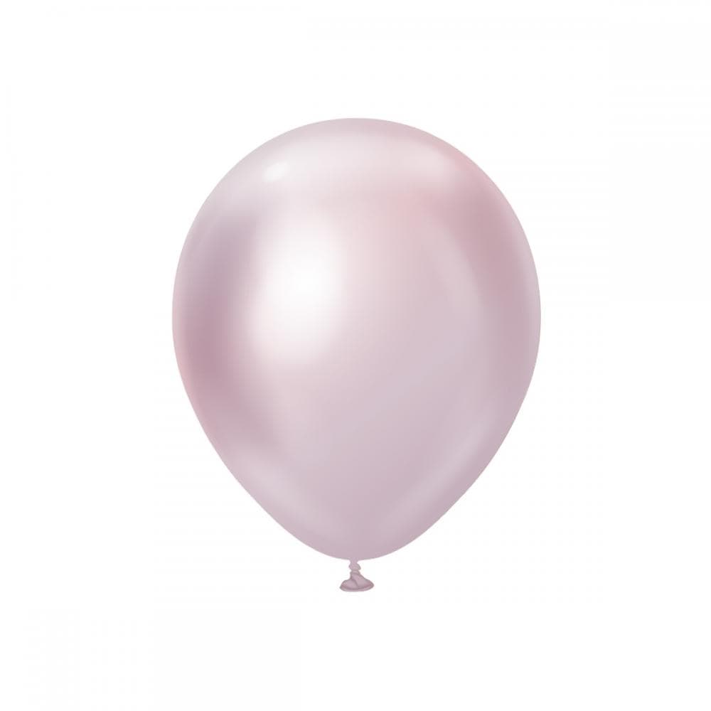 Latexballonger 10-Pack Rosa Guld Chrome Pro, 30 cm - Ballongkungen