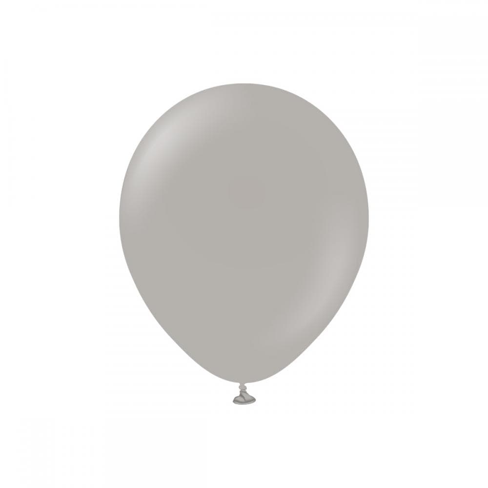 Latexballonger 25-Pack Grå, 30 cm - Ballongkungen