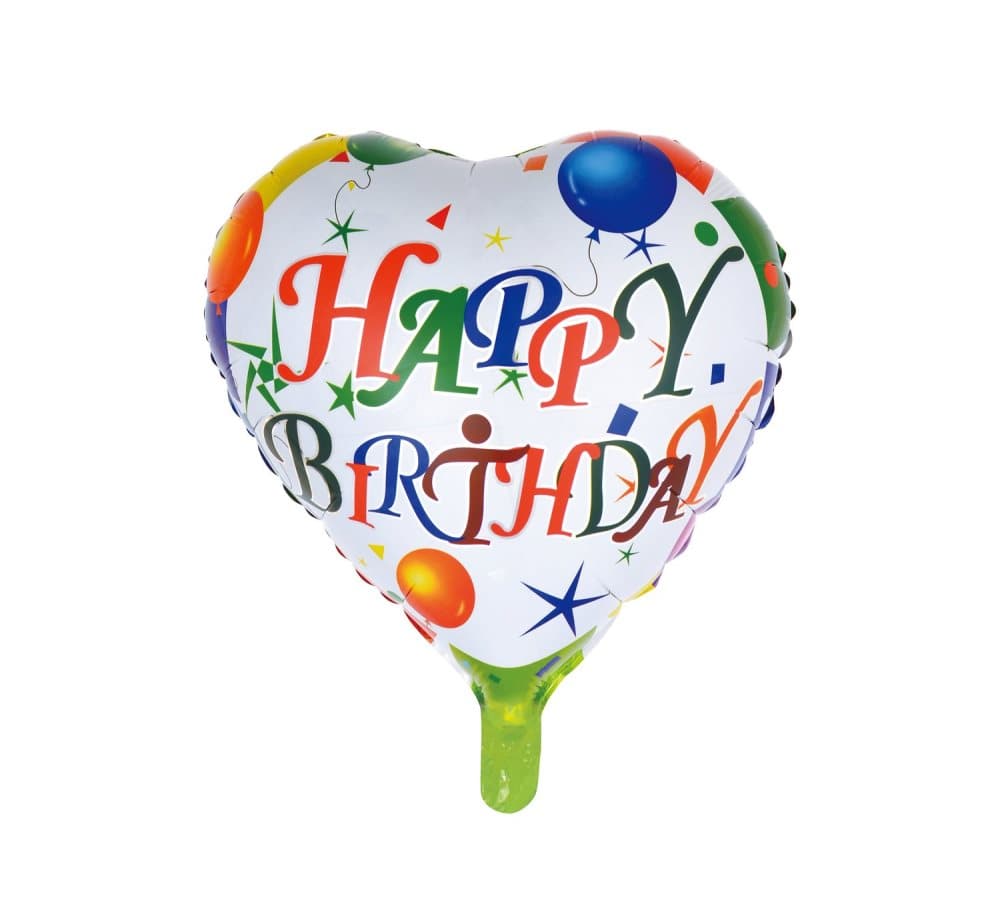 Gaggs Folieballong Hjärta Happy Birthday 45 cm