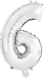 Gaggs Numero Ilmapallo nro 6 Hopea 35 cm