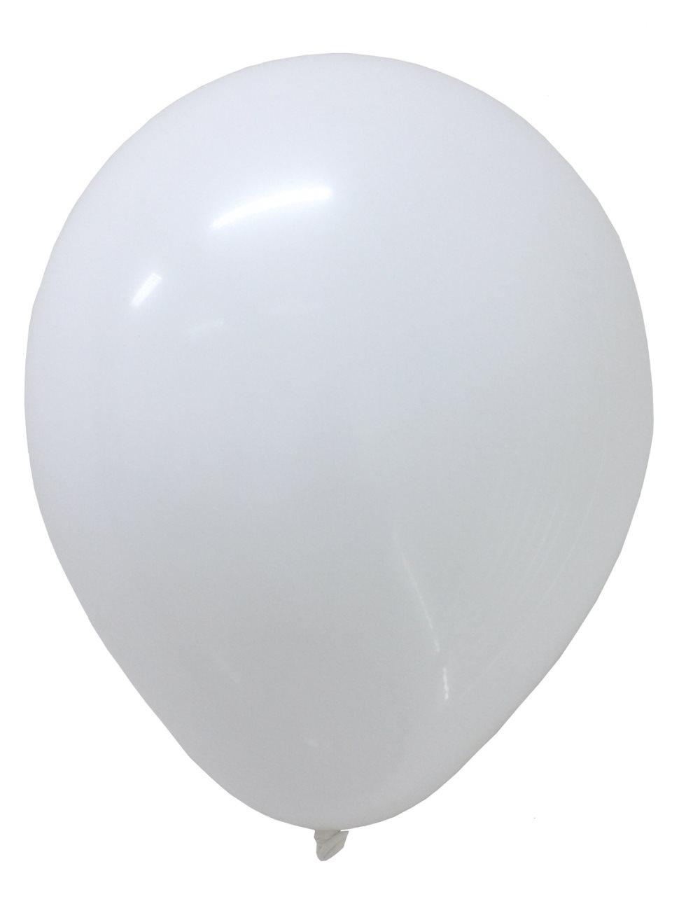 Gaggs Ballong Enfärgade 20-Pack, Vit