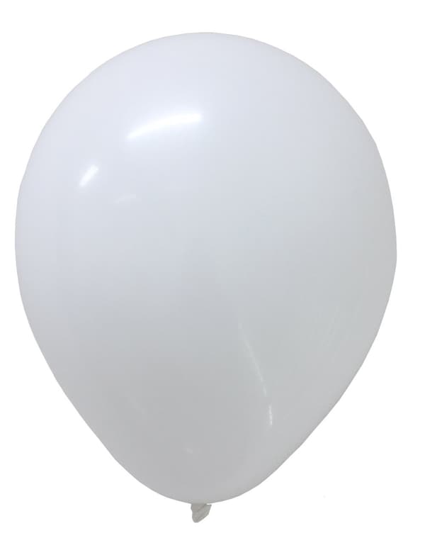 Gaggs Balloon Solid Color 20 kpl, valkoinen