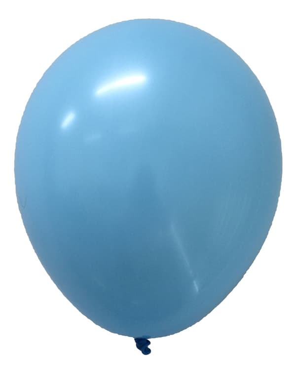 Gaggs ballon pastelfarvet 20-pak, lyseblå