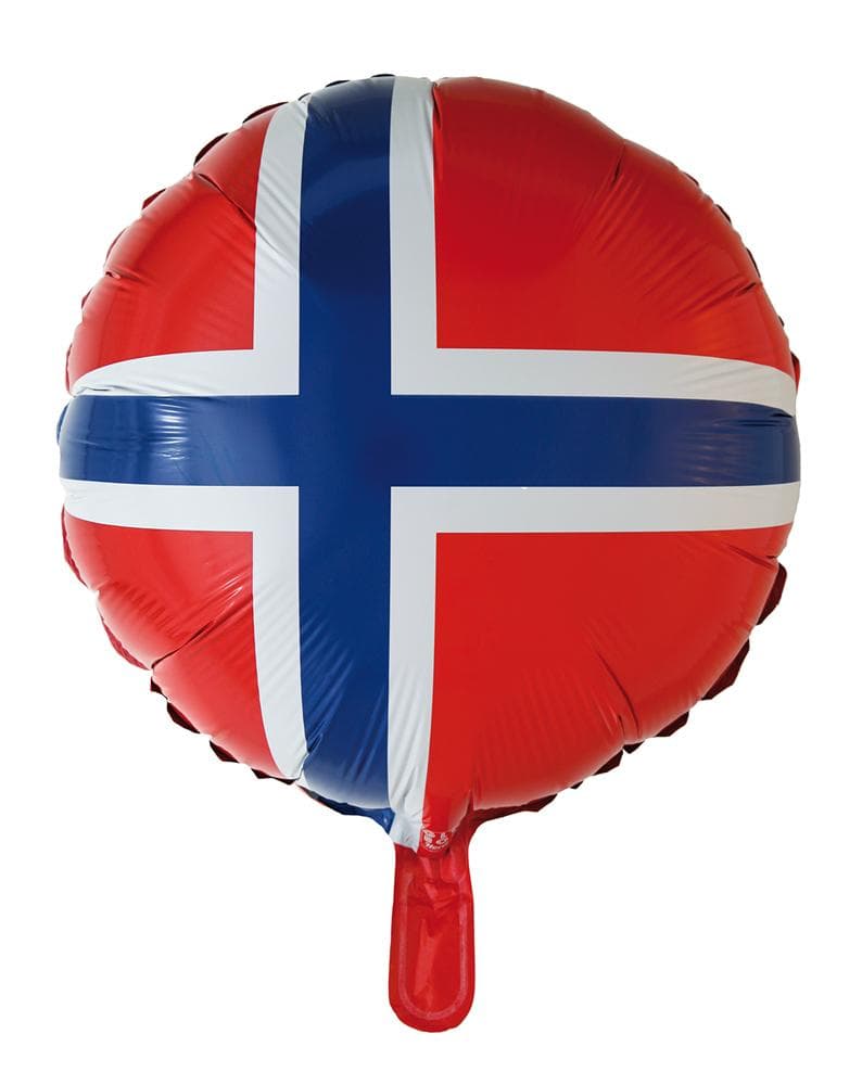Folieballong / Rund Ballong - Norge