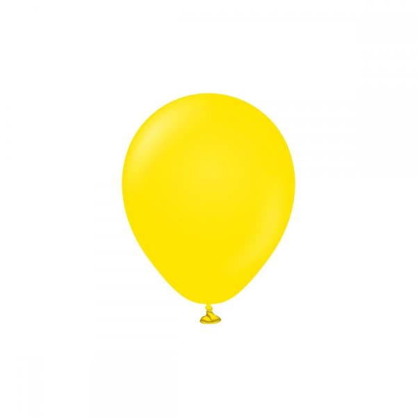 Latexballong Gul 13cm 100-pack