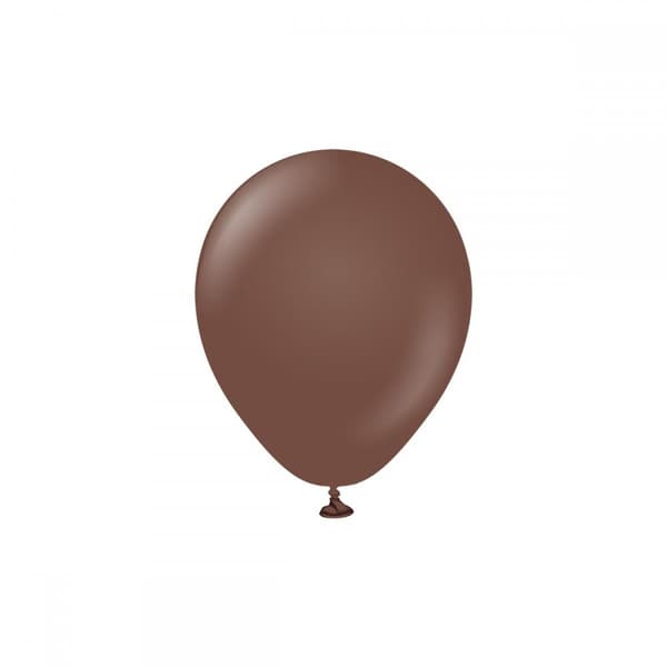 Latexballong Chocklad Brun 13cm 100-pack