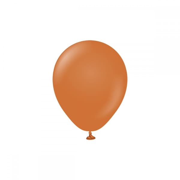Latexballong Karamell Brun 13cm 100-pack