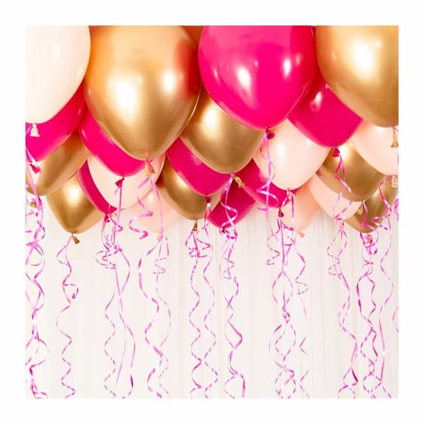 Takballonger Kit Premium Rosa/ Guld