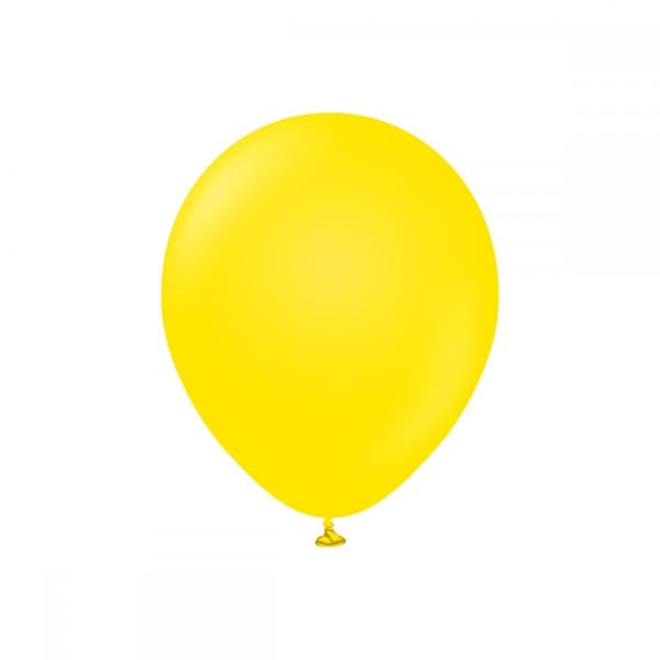 Latexballong Gul 30cm 25-pack