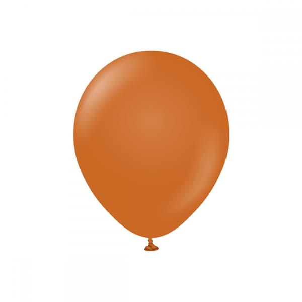 Latexballong Rost Orange 30cm 25-pack