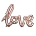 Miniatyrbild 2 av 3: Folieballong Love - Roséguld