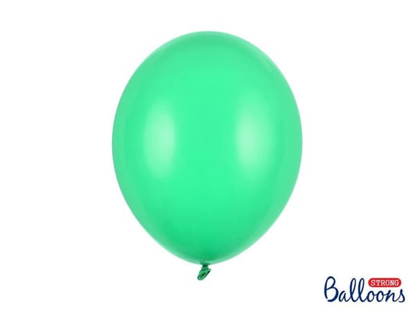 Pastel Grön Starka Ballonger 30cm - 10st Pastel Grön