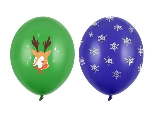 Ballonger- Merry Christmas Jul 30cm 2-pack