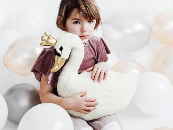 Pastel Pure White Ballonger - Vita 30cm, 10st