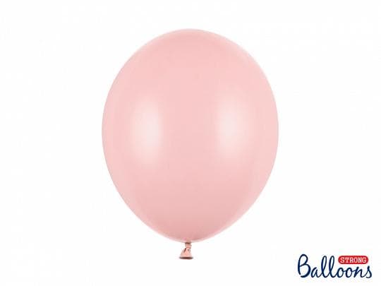 Ljus rosa Strong Balloons 30cm 10st - Ljus rosa