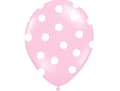 Miniatyrbild 1 av 4: Ballonger Prickar 6st - Rosa 30cm