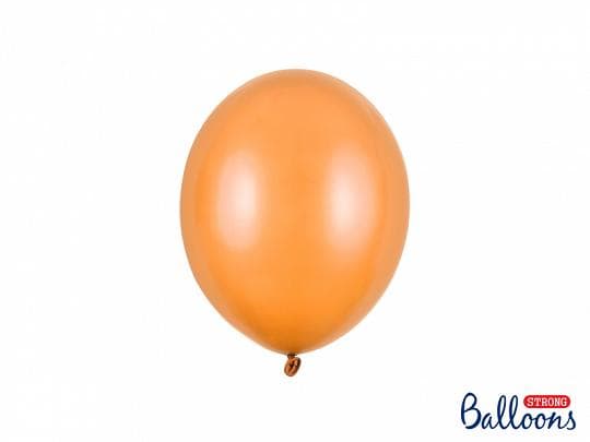 Pastell orange Starka Ballonger 12cm - 10st Pastell orange