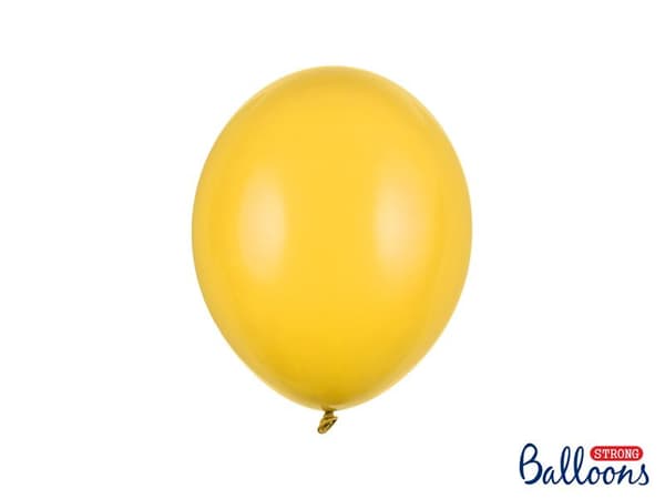 Gul Starka Ballonger  27cm 10st - Gul