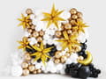 Miniatyrbild 5 av 6: Cappuccino Dark Grey Starka Ballonger  27cm 10st - Cappuccino