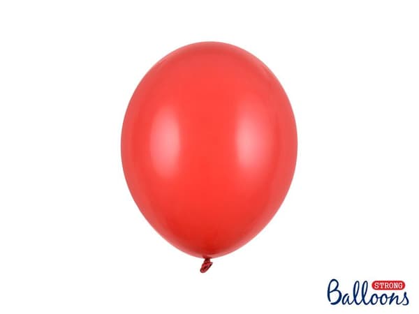 Pastel röd Ballonger | Starka Ballonger  27cm, 10st Pastell röd