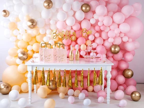 Pastel Cocoa Brun Ballonger | Starka Ballonger  27cm, 10st Brun