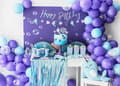 Miniatyrbild 2 av 3: Lila Ballonger | 10st Starka Ballonger  12cm, Lila