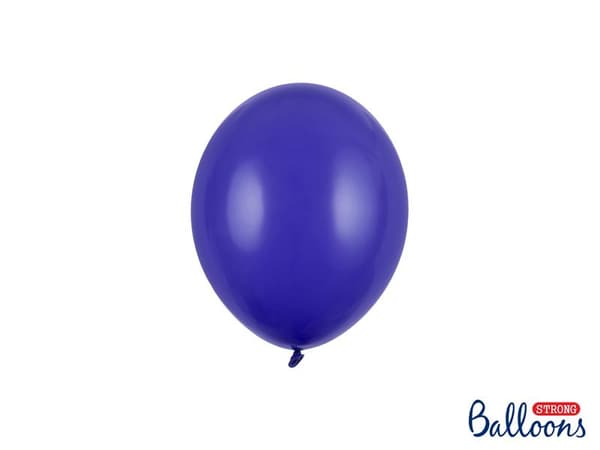 blå Starka Ballonger  12cm 10st - blå