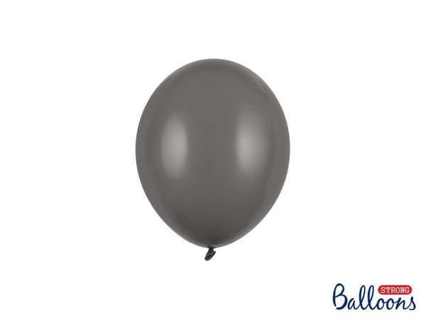 Pastel Grå Ballonger |  Starka Ballonger  12cm, 10st Pastell grå