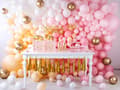 Miniatyrbild 2 av 5: Rosa Ballonger | Starka Ballonger  12cm, 10st Rosa