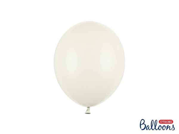 Ljus Beige Starka Ballonger 23cm 10st - Ljus Beige