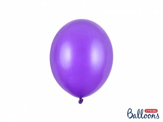 Lila Ballonger | Starka ballonger 23cm, 10st Lila