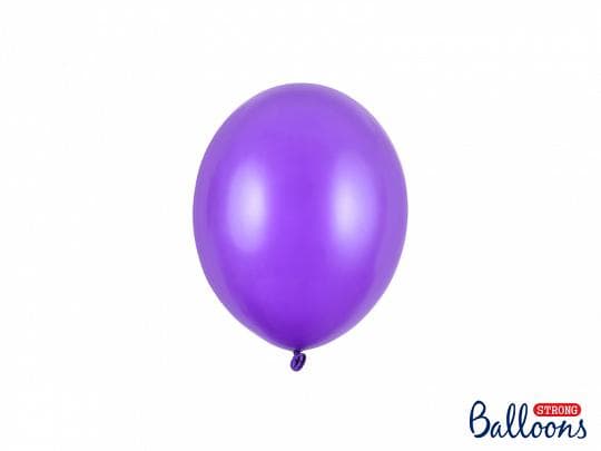 Lila Ballonger | Starka Ballonger 12cm, 10st Lila