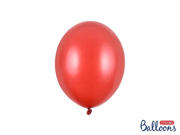 röd ballonger | Starka ballonger 23cm, 10st röd