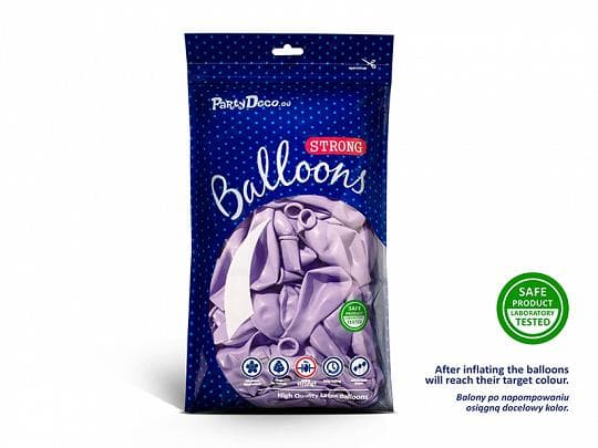 Starka Ballonger 23cm, Ljus lila