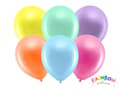Miniatyrbild 1 av 2: Rainbow Ballonger 30cm metall färger