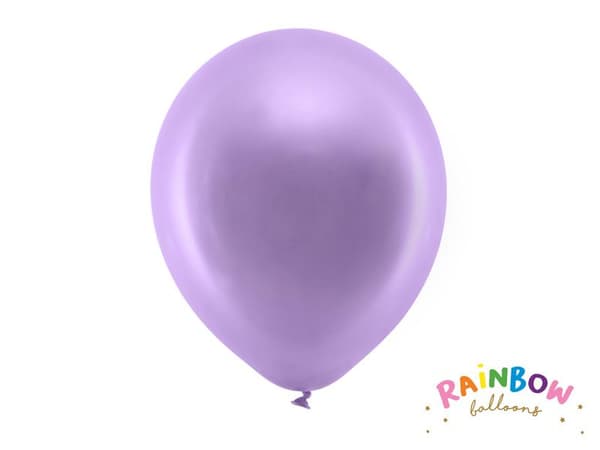 Metall lila Ballonger 30cm 10st metall lila - Rainbow
